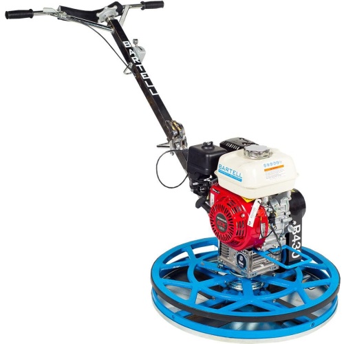 Bartell Morrison B430 30in Edger Trowel Straight Handle and Hoist Hook Pan and Combo Blades Honda GX160