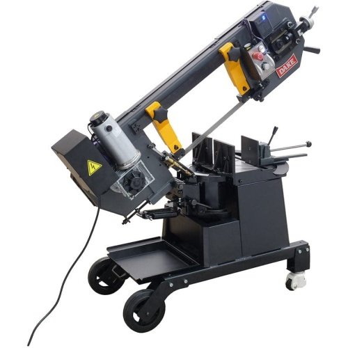 Dake SE-810 110V 1 Phase 10 Inch Rounds Dual Mitering Horizontal Bandsaw