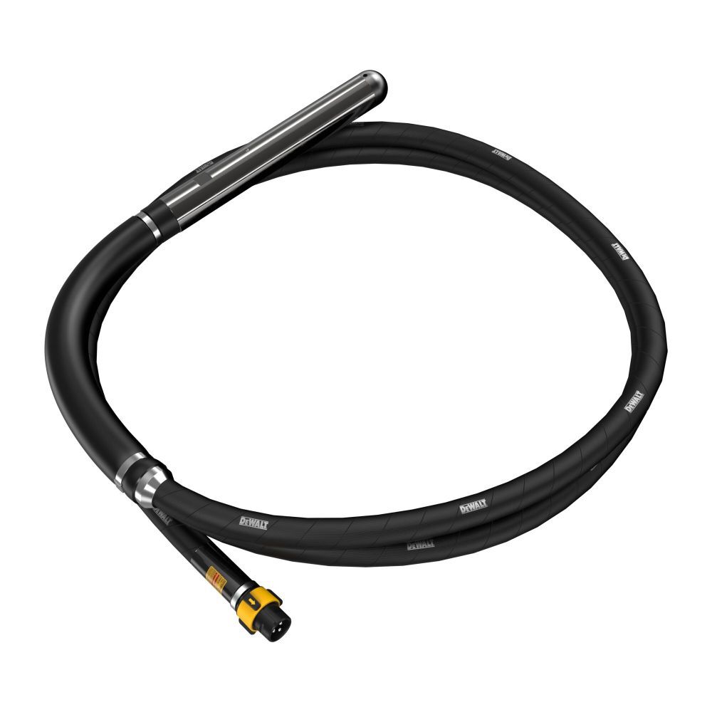 DEWALT 2-1/2 Inch Vibrator Head with 7 Ft Shaft 5 DEWALT 2-1/2 Inch Vibrator Head with 7 Ft Shaft - Image 5