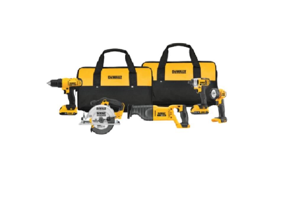 DEWALT 20V Max 9-Tool Combo Kit with Extra 5.0Ah Lithium Ion Battery 2 DEWALT 20V Max 9-Tool Combo Kit with Extra 5.0Ah Lithium Ion Battery - Image 2