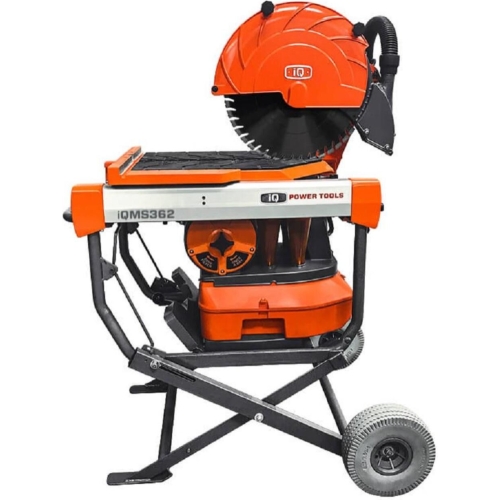 iQ Power Tools 16.5 in Masonry Saw Dust Control with Stand
