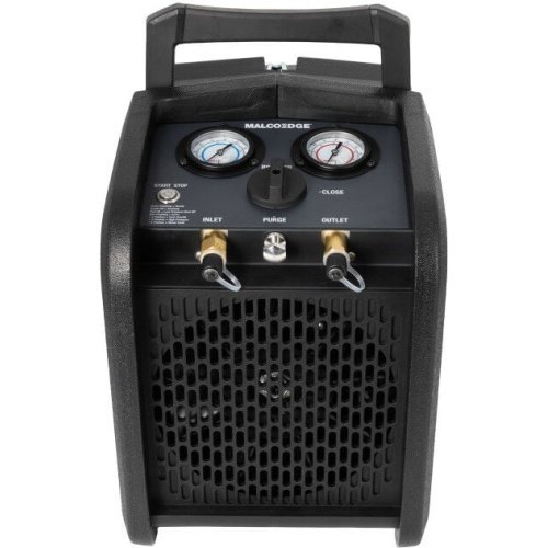 Malco Products 1.25HP Twin Cylinder BLDC Motor Refrigerant Recovery Machine