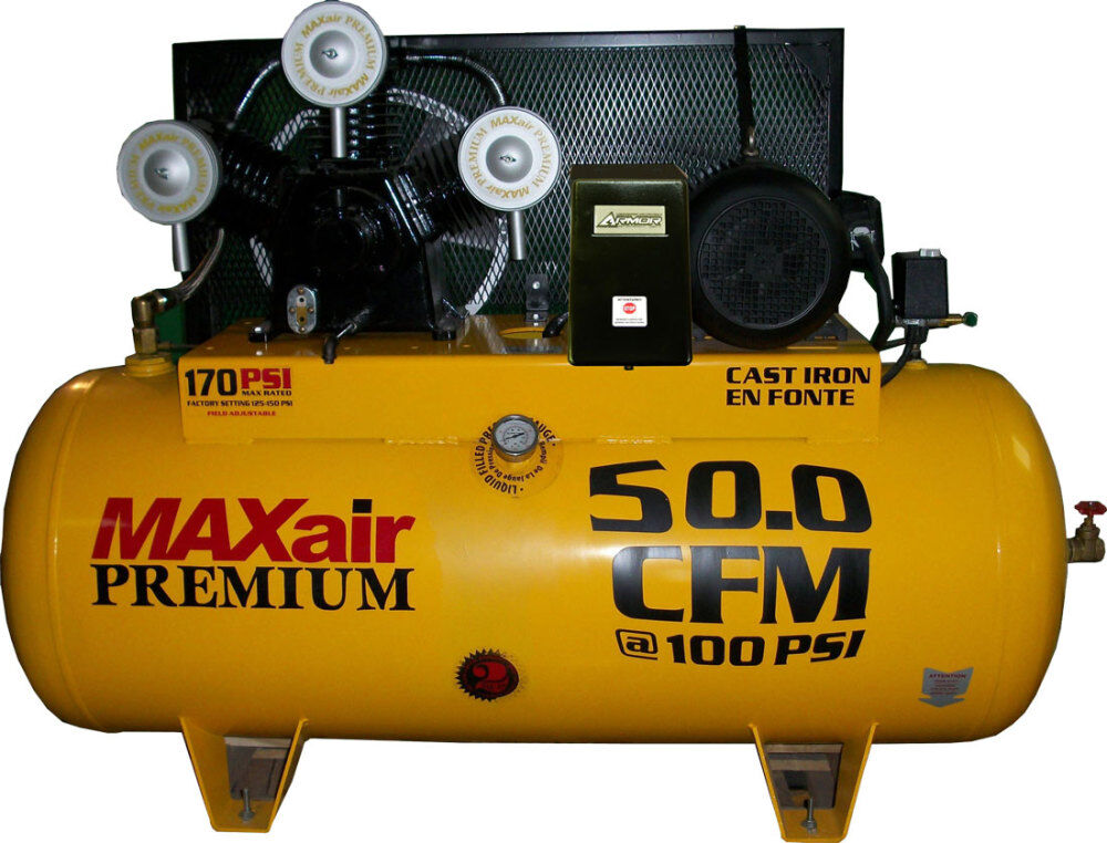 MAXair 10HP 120 Gallon Air Compressor 1 MAXair 10HP 120 Gallon Air Compressor