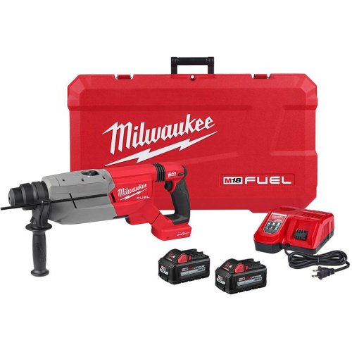 Milwaukee M18 FUEL 1 1/4 SDS Plus D Handle Rotary Hammer Kit with ONE KEY