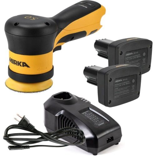Mirka 12V Cordless 3 Inch 5mm Orbital Polisher Kit