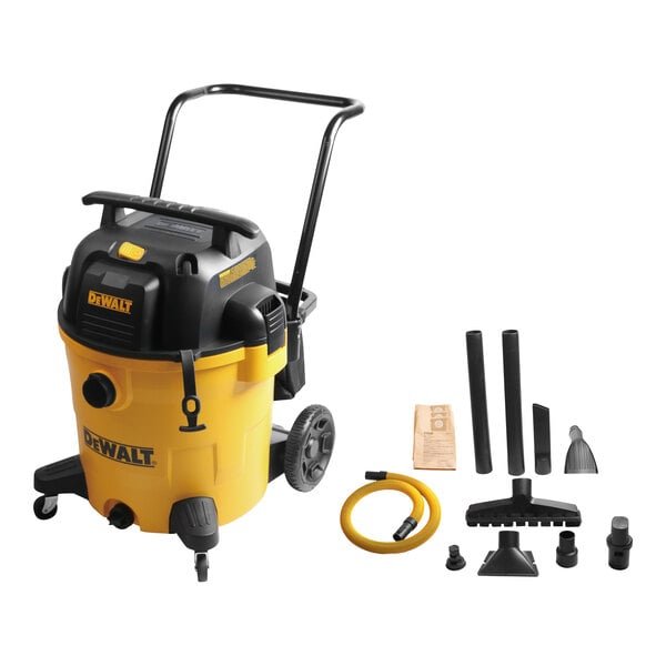 DeWalt DXV16PA 16 Gallon 6 1/2 Peak hp Wet / Dry Vacuum with Tool Kit and Accessory Storage Bag - 120V, 1 Phase