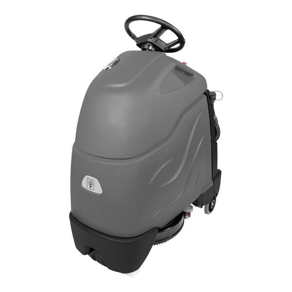Karcher Chariot 2 iScrub 20 1.008-011.0 20" Cordless Stand-On Disc Floor Scrubber with (3) 114 Ah AGM Batteries, On-Board Charger, and Pad Driver - 10 Gallon, 36V, 180 RPM