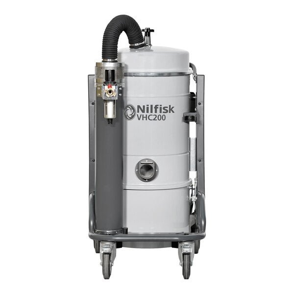 Nilfisk VHC200 SPECIAL 26 Gallon Steel Compressed Air Industrial Vacuum with HEPA Filtration - 120V 2 Nilfisk VHC200 SPECIAL 26 Gallon Steel Compressed Air Industrial Vacuum with HEPA Filtration - 120V - Image 2