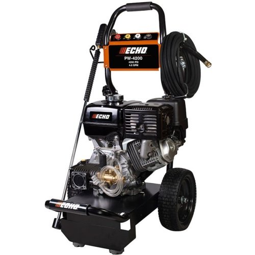 Echo 4200 PSI 4.0 GPM Gas Powered Cold Water Pressure Washer with 4 Spray Nozzles