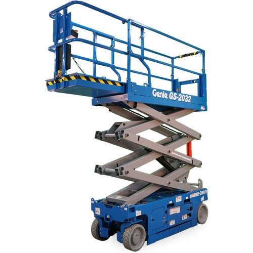 Genie 20' Scissor Lift 32in Width Electric with E-Drive