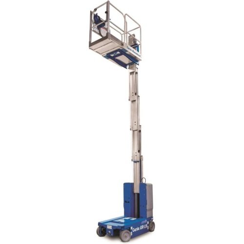 Genie Runabout Vertical Mast Lift 15' Platform Height 500# Lift Capacity Electric