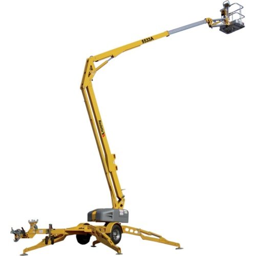 Haulotte 5533A Electric Articulating Towable Boom Lift 55'