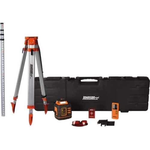 Johnson Level Self-Leveling Long-Range Rotary Laser System