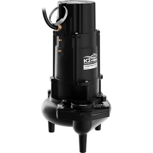 K2 Pumps CONTRACTOR SERIES 1 HP 2in Manual Sewage Pump