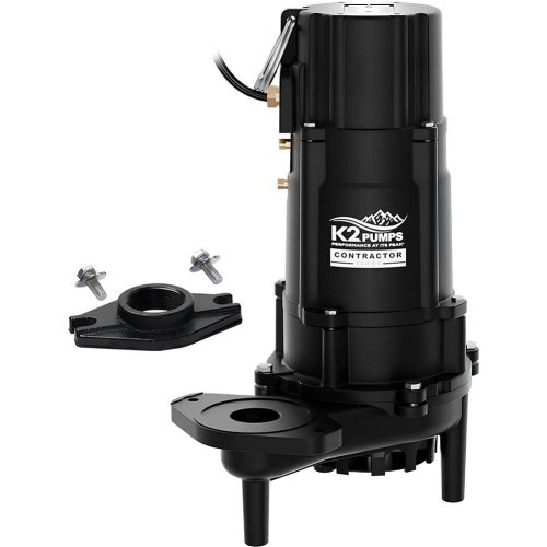 K2 Pumps CONTRACTOR SERIES 1 HP Manual Effluent Pump
