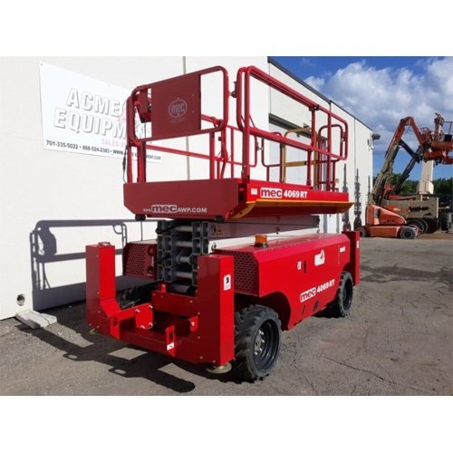 mec 40ft Rough Terrain Scissor Lift