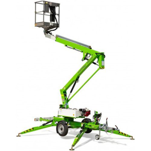 Niftylift 33.5' Cherry Picker Trailer Mounted Towable with Telescopic Upper Boom - Battery