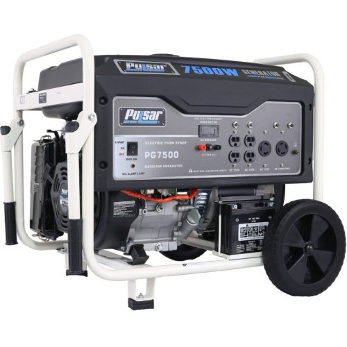 Pulsar Products 7,500 Watt Gas Powered 49-State Portable Generator