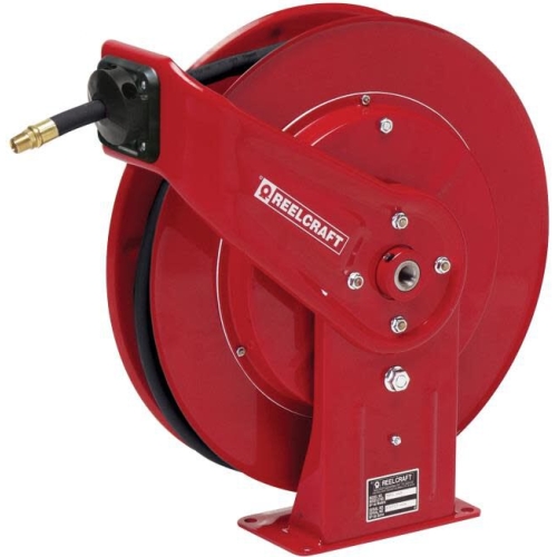 Reelcraft Pressure Wash Hose Reel with Hose Steel 3/8in x 50'