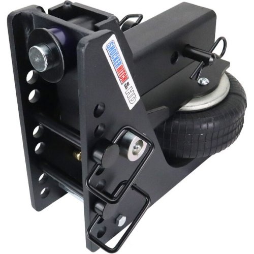 Shocker Hitch 20K Max Black 2.5in Air Receiver Hitch Base Frame with 2 D-Handle Pins